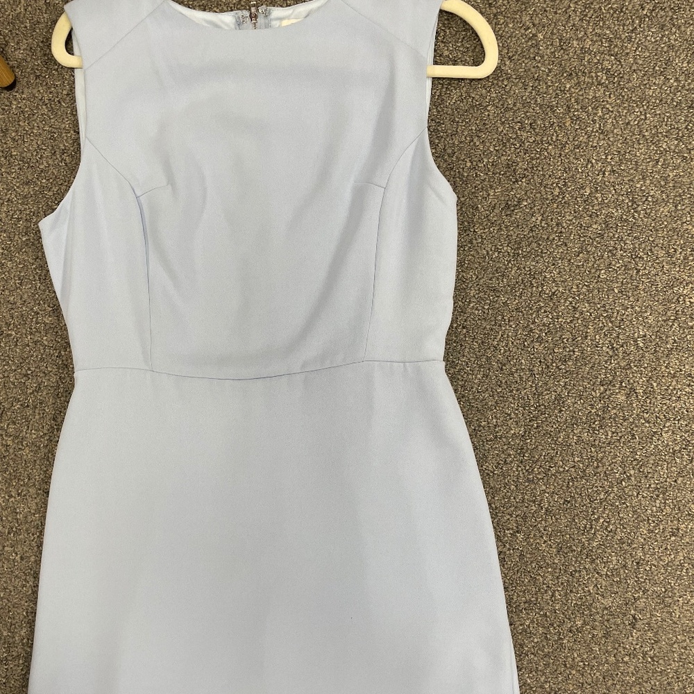 She + Sky NWT Light Blue Women's Size Sheath Party Dress with Zipper